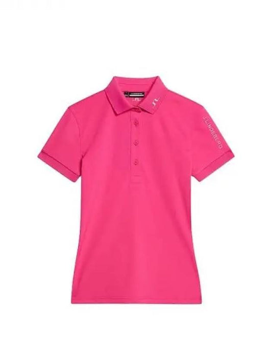 Golf Women s Tour Functional Tech Wear Polo Shirt T Fuchsia Purple GWJ09006Q116 Domestic Product - J.LINDEBERG - BALAAN 1