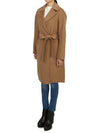 Paris Virgin Wool Single Coat Brown - MAX MARA - BALAAN 3