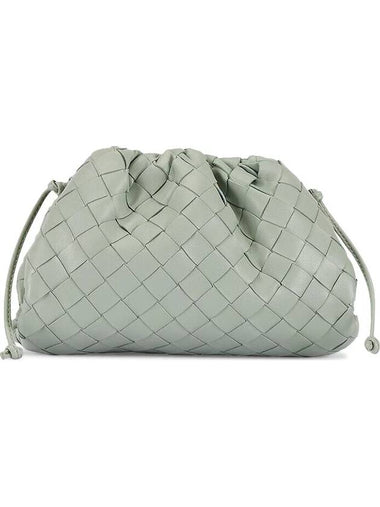 Intrecciato Mini Pouch Bag Grey - BOTTEGA VENETA - BALAAN 1