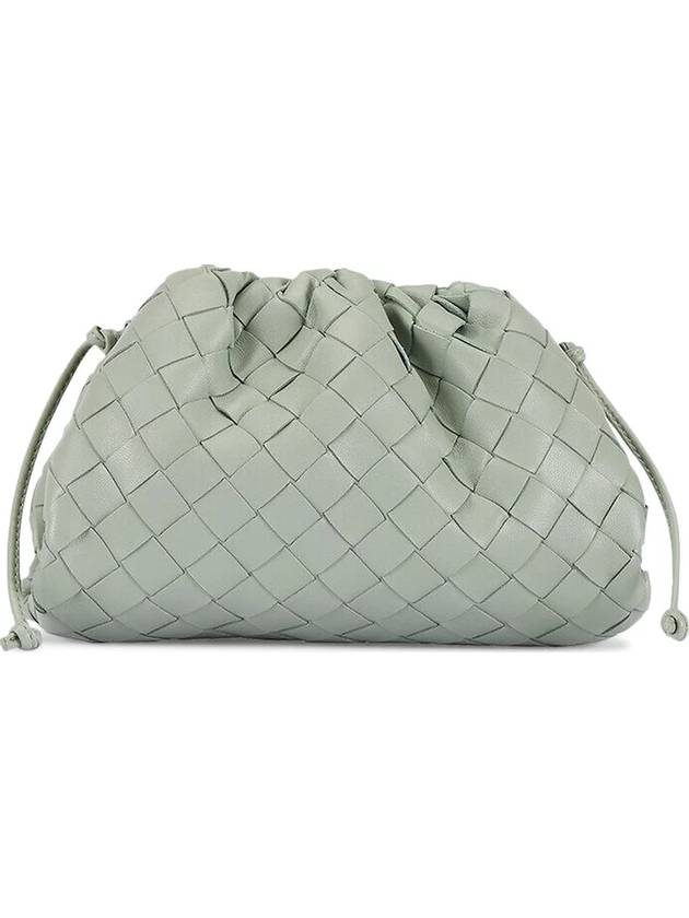 Intrecciato Mini Pouch Bag Grey - BOTTEGA VENETA - BALAAN 1