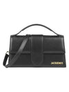 Le Grand Bambino Leather Tote Bag Black - JACQUEMUS - BALAAN 2