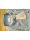 Regular fit Oxford shirt sky blue - LACOSTE - BALAAN 8