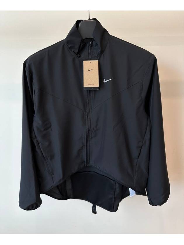 Genuine W Dry Fit Swoosh HBR Jacket FB4695 010 - NIKE - BALAAN 2