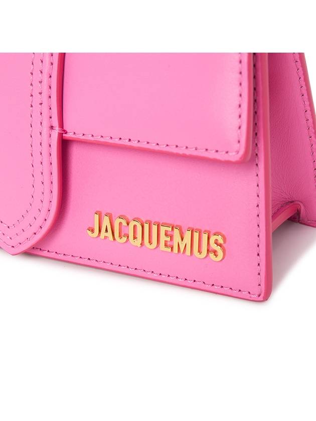 Le Bambino Small Flap Cross Bag Neon Pink - JACQUEMUS - BALAAN 8