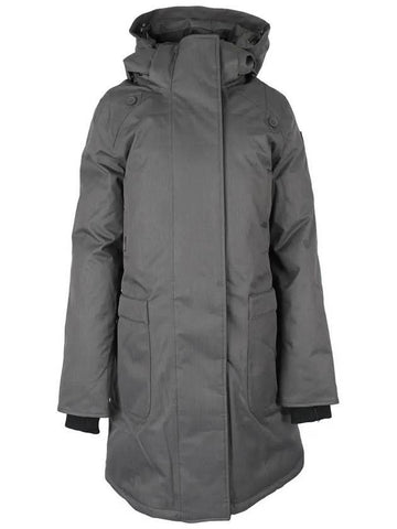 Women's Merides Pearly Parka Steel Grey - NOBIS - BALAAN 1