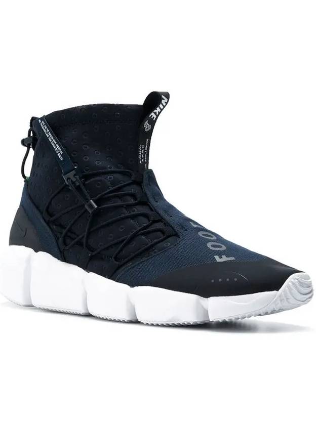 Lab Air Footscape Mid Utility High Top Sneakers Obsidian - NIKE - BALAAN 5