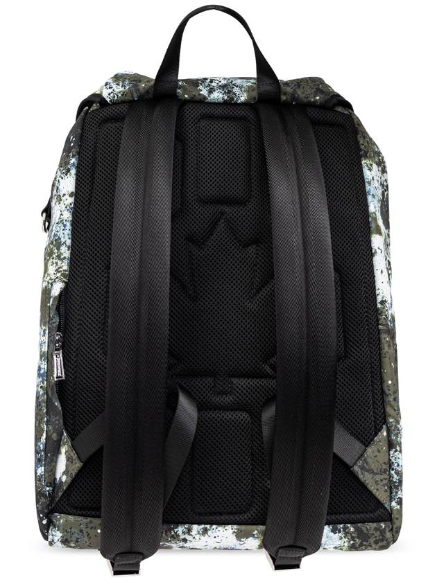 Dsquared2 Backpack With Print, Men's, Green - DSQUARED2 - BALAAN 3