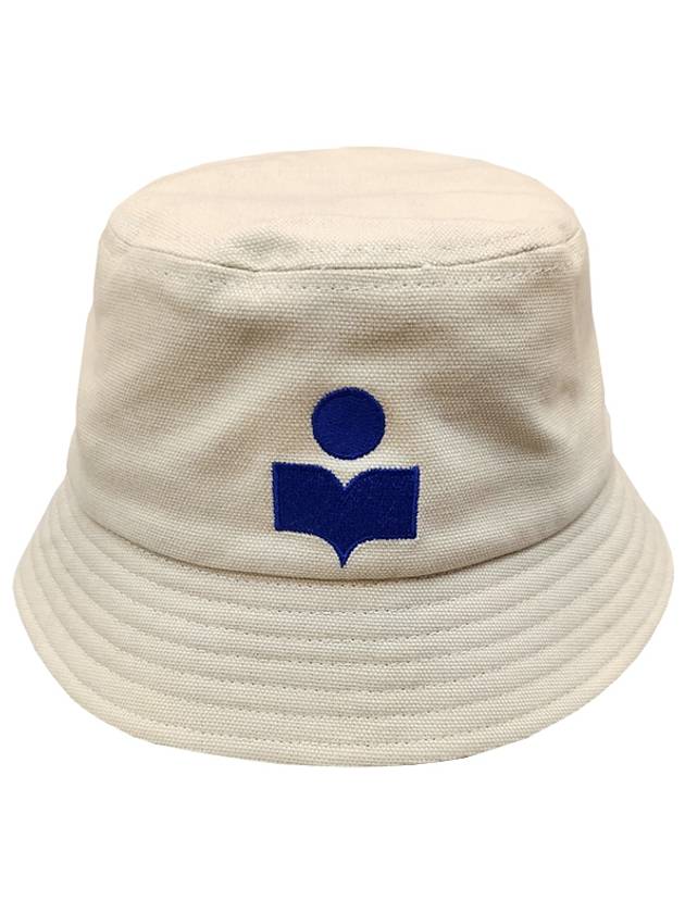 Haley Logo Bucket Hat Ivory - ISABEL MARANT - BALAAN 2