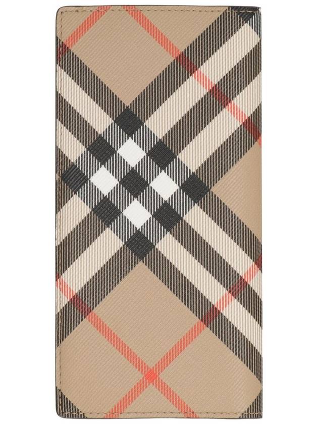 Check Bifold Card Wallet Sand - BURBERRY - BALAAN 4