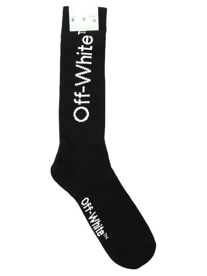 Logo Socks Black - OFF WHITE - BALAAN 2