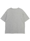 Logo Print Crew Neck Short Sleeve T-Shirt Grey - A.P.C. - BALAAN 3