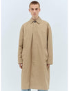 Bottega Veneta Cotton Twill Trench Coat 791187 V4CS0 9281 B0111176326 - BOTTEGA VENETA - BALAAN 1