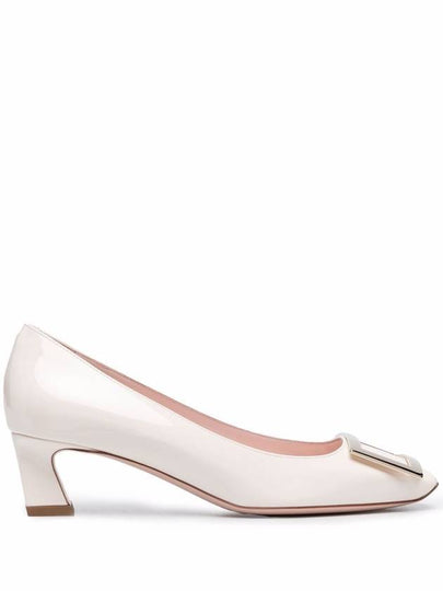 Trompette Metal Buckle Pumps White - ROGER VIVIER - BALAAN 2