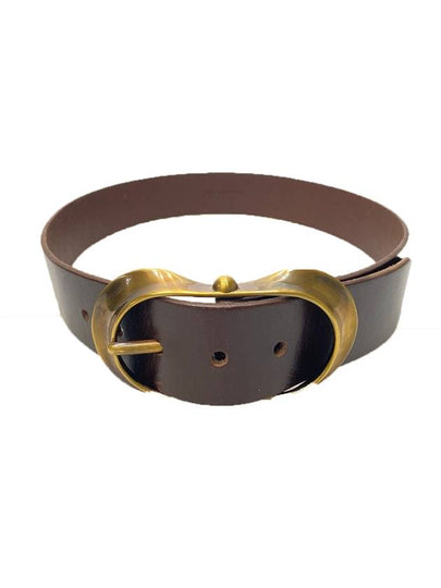 Vintage Buckle Belt Dark Brown - DOLCE&GABBANA - BALAAN 2