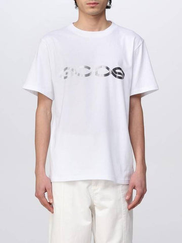 Short Sleeve T-Shirt SS23M130654 01 White - GCDS - BALAAN 1