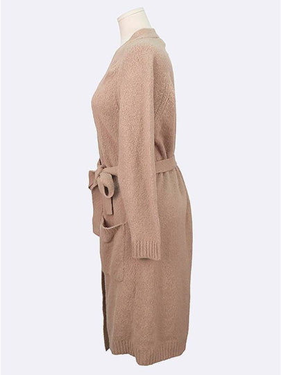 53160109 Weekend beige color regular fit women s long cardigan belt SET - MAX MARA - BALAAN 2