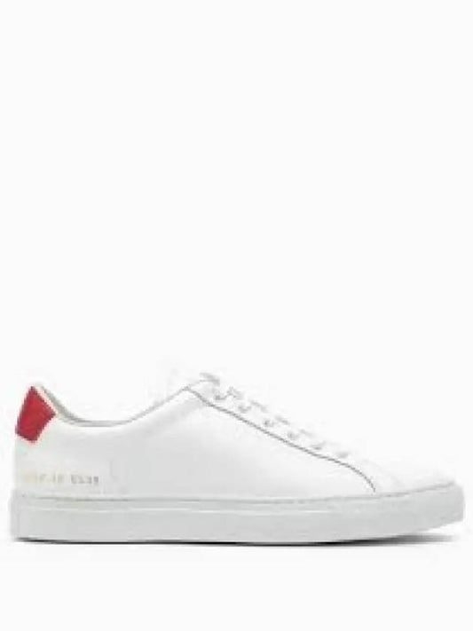 Retro Sneakers White Red 60930539 1234143 - COMMON PROJECTS - BALAAN 1