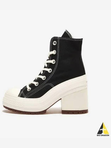 Chuck 70 Deluxe Heel Black High BLACKEGRETEGRET - CONVERSE - BALAAN 1