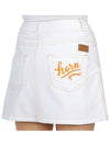 Women's Second Jersey Skirt White - HORN GARMENT - BALAAN 11