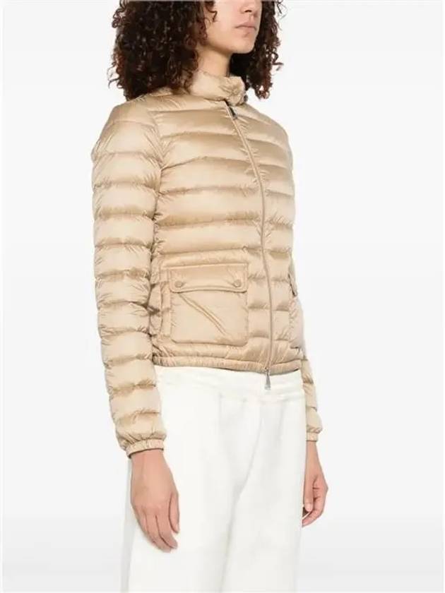 Lans High Neck Zip-Up Padding Beige - MONCLER - BALAAN 9