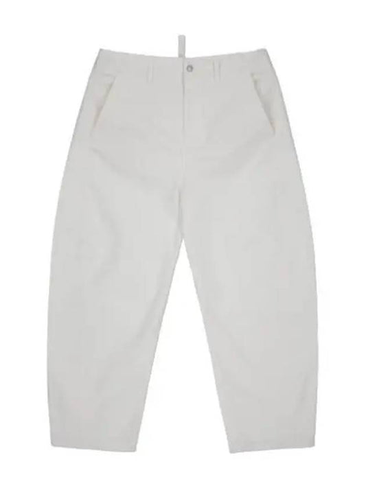 Ackerman curve leg denim pants OPIC white jeans - STUDIO NICHOLSON - BALAAN 1