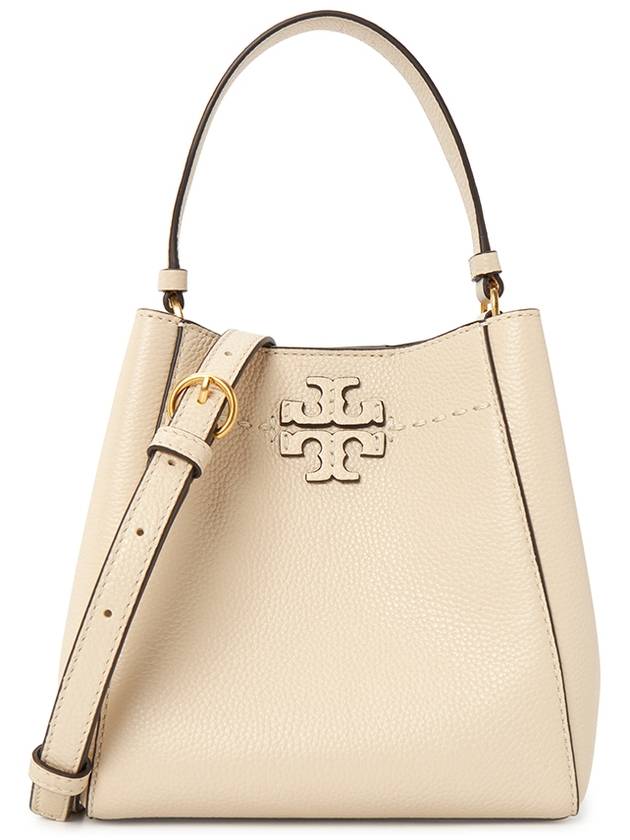 McGraw McGraw Small Bucket Bag Cream - TORY BURCH - BALAAN 2