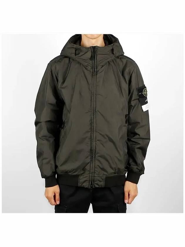 Crinkle Reps R NY Padding Green - STONE ISLAND - BALAAN 3