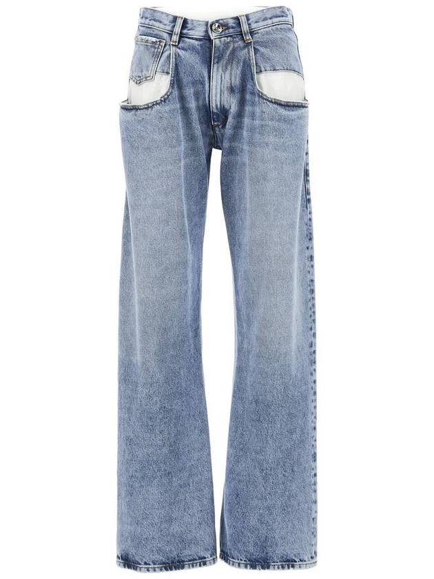 Five Pocket Straight Jeans Blue - MAISON MARGIELA - BALAAN 2