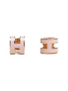 Pop ash earrings rose gold pink full set - HERMES - BALAAN 3