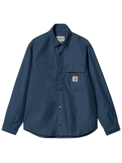 Hayworth Shirt Jacket Navy - CARHARTT WIP - BALAAN 2