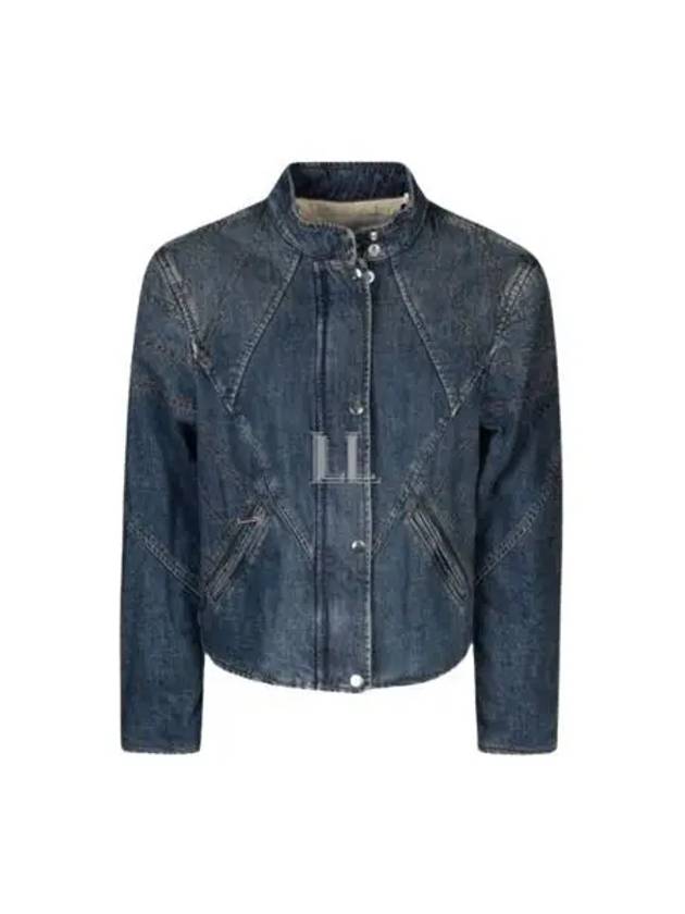 Chady Jumper Denim Jacket Blue - ISABEL MARANT - BALAAN 2