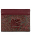 Tesuto Paisley Card Wallet Brown - ETRO - BALAAN 2