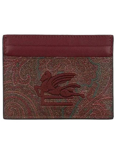 Tesuto Paisley Card Wallet Brown - ETRO - BALAAN 2