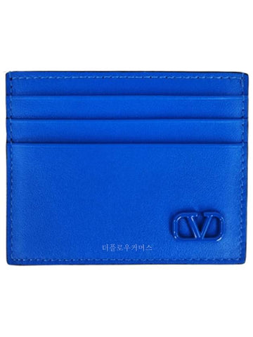 Garavani V logo men s card wallet XY2P0S49ZQU - VALENTINO - BALAAN 1