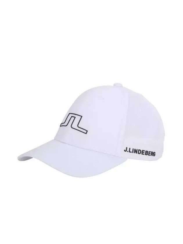 Kaden Mesh Golf Ball Cap White - J.LINDEBERG - BALAAN 4