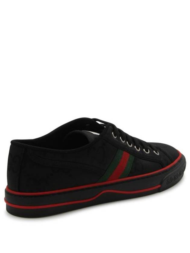 Tennis 1977 Off the Grid Low-Top Sneakers Black - GUCCI - BALAAN 6