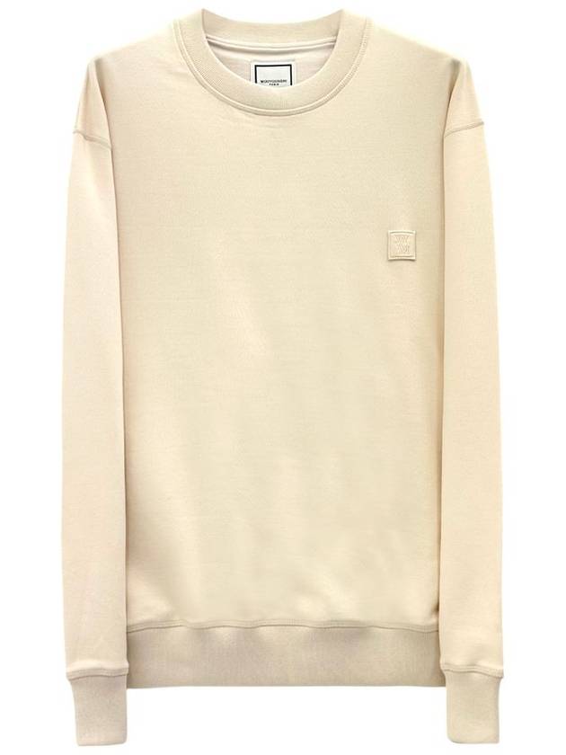 Back Logo Sweatshirt Beige - WOOYOUNGMI - BALAAN 3