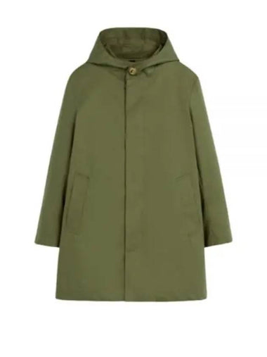 CHRYSTON SHORT FOUR LEAF CLOVER GMC 112 MO6762 Christon cotton hoodie coat - MACKINTOSH - BALAAN 1