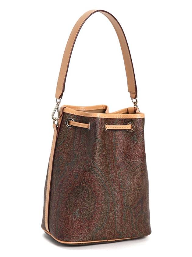 paisley bucket bag brown - ETRO - BALAAN.