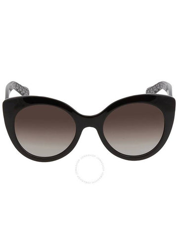 Eyewear Gradient Butterfly Sunglasses Black - SALVATORE FERRAGAMO - BALAAN 1