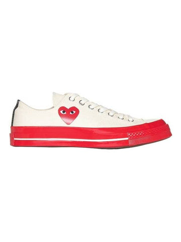 Chuck 70 Low Top Sneakers White - COMME DES GARCONS - BALAAN 1