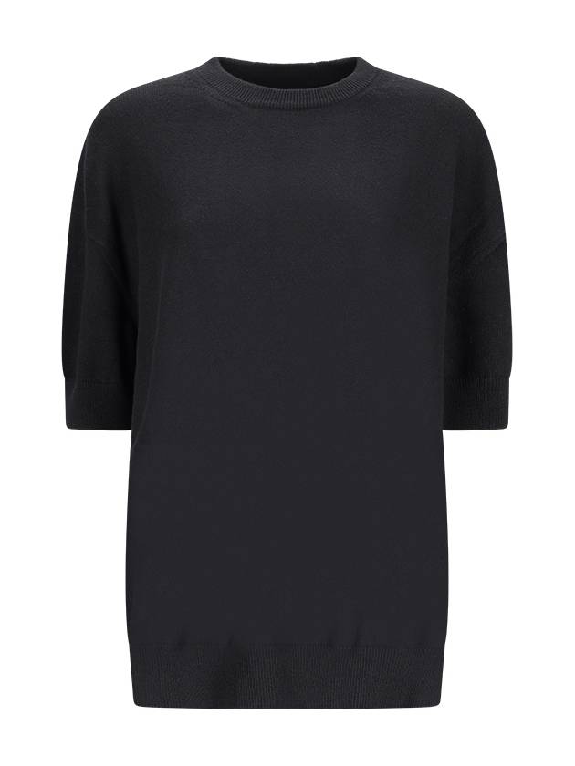 CREW-NECK KNITTED T-SHIRT - JIL SANDER - BALAAN 1