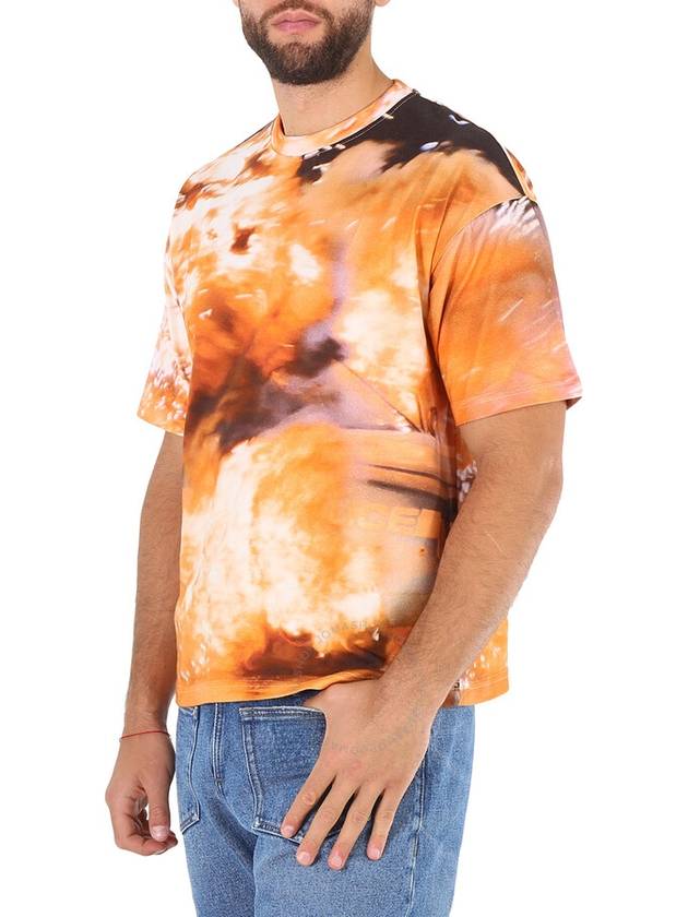 424 Men's Explosion Print Short Sleeve Cotton T-shirt, Size X-Small - 424 - BALAAN 3