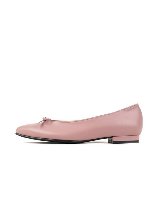 Ribbon Flat Ballerina Mud Pink - LECHROMAQI - BALAAN 2