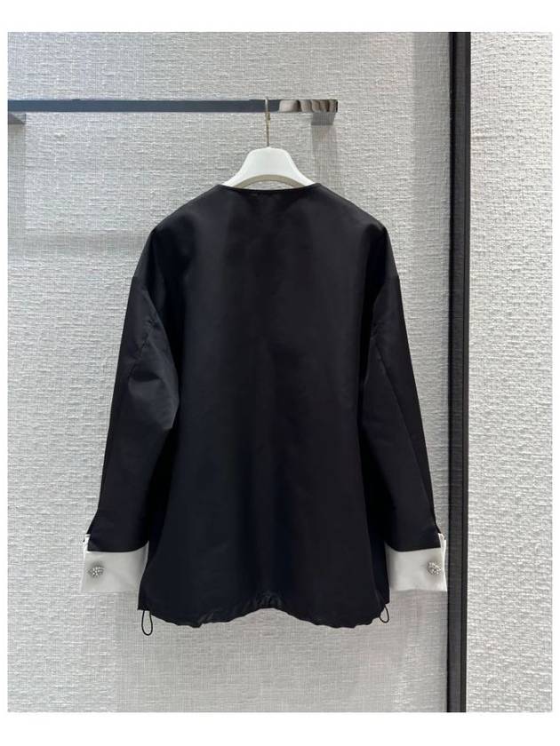 Re-Nylon Blouson Jacket Black - PRADA - BALAAN 3