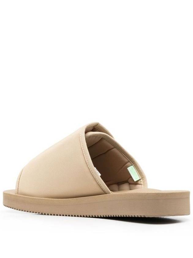 'Kaw-Cab' Beige Sandals With Velcro Fastening In Nylon Woman Suicoke - SUICOKE - BALAAN 3