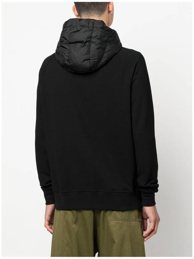 Hybridge Huron Down Zip-Up Hoodie Black - CANADA GOOSE - BALAAN 4