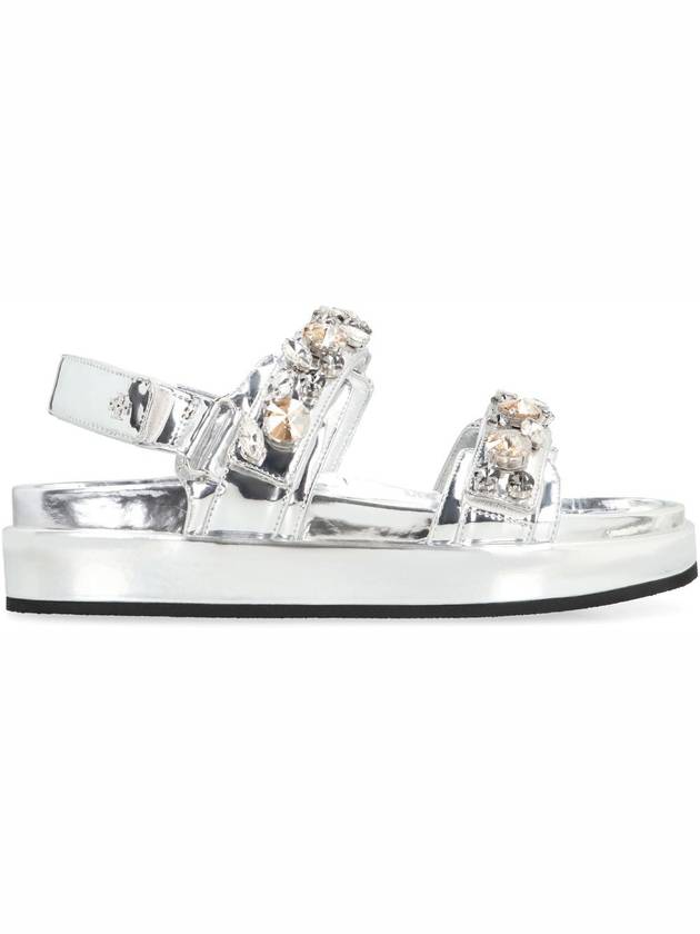 Tory Burch Kira Patent Leather Sandals - TORY BURCH - BALAAN 2