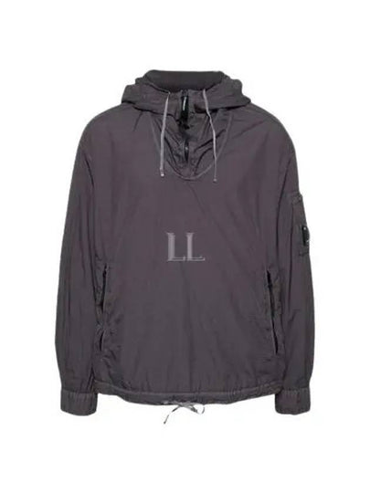 Taylon-L Half Zipped Hoodie Purple - CP COMPANY - BALAAN 2