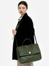 Women's Elegong Medium Tote Bag Briefcase Green - SUPERMOONDESIGN - BALAAN 5